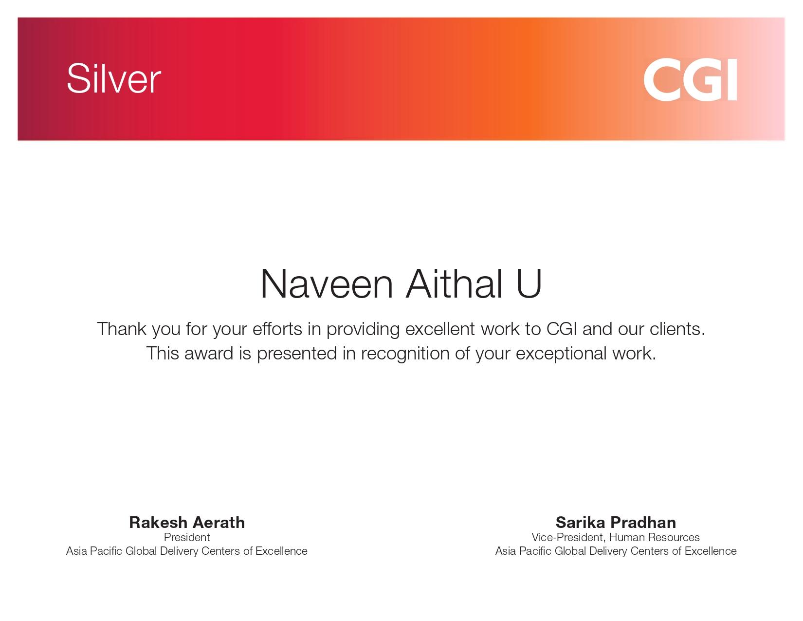 Silver Award